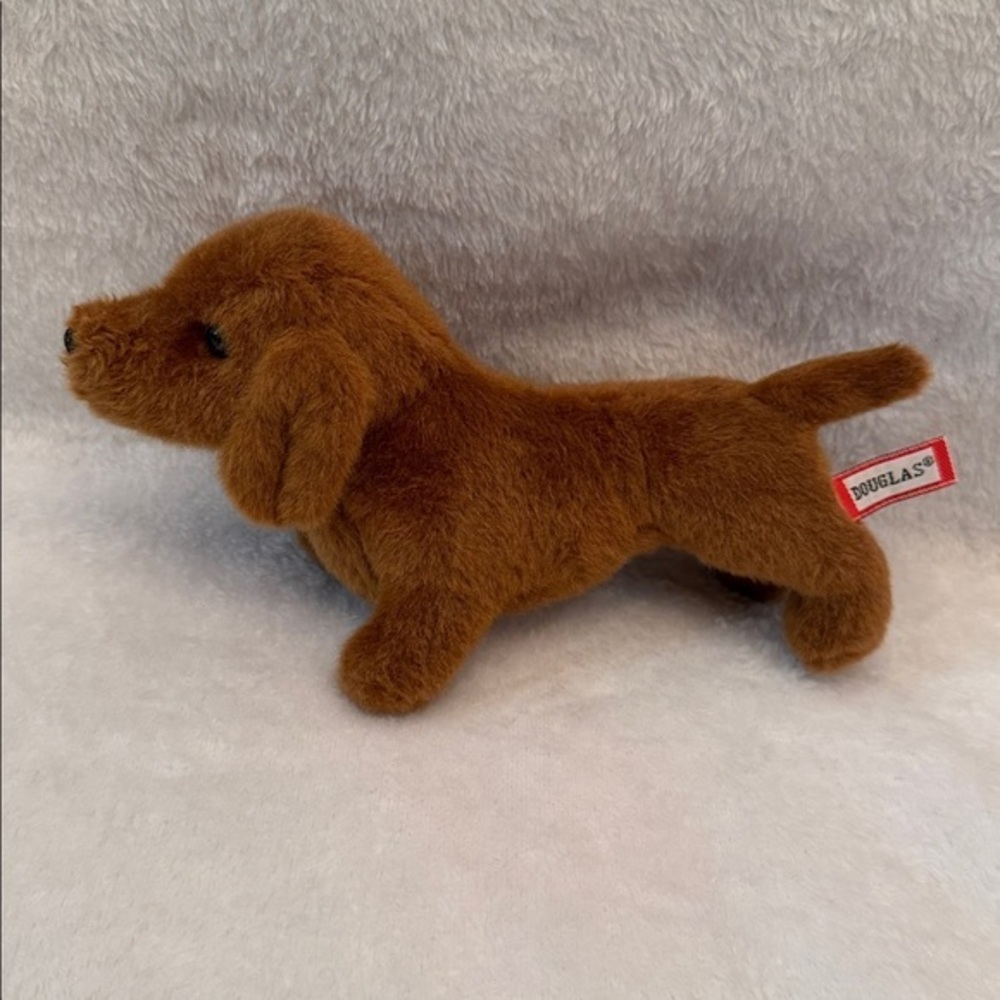 Douglas Dilly Dachshund Plush Toy Stuffed Animal 9” Wiener Dog Brown Hound Puppy